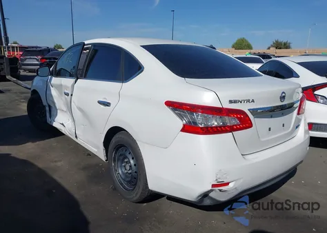 2013 Nissan Sentra Sv из США, поврежденный, VIN 3N1AB7AP7DL564100